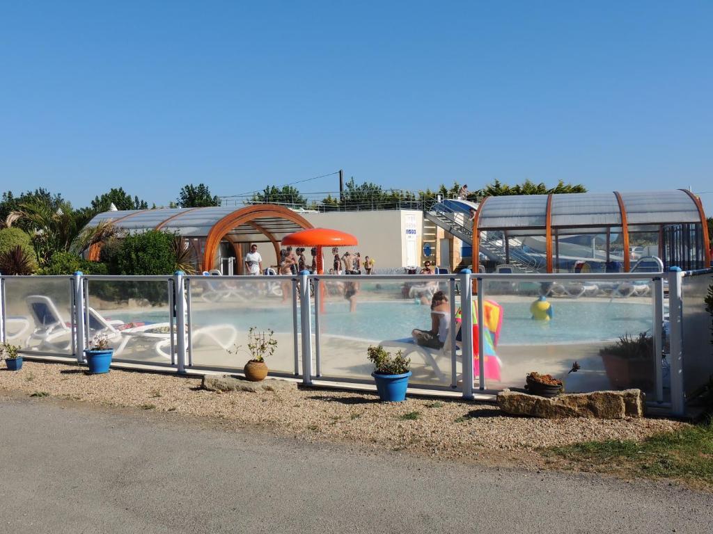 Hotel Camping Les Genets Penmarcʼh Exteriér fotografie